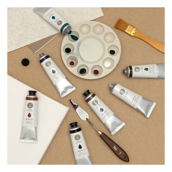 Shore & Marsh Ivory Black Acrylic Paint 59ml image number 4