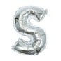 Silver Foil Letter S Balloon image number 1
