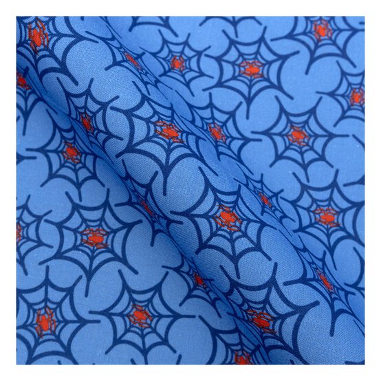Spider-Man Web Doodle Patch Cotton Fat Quarters 4 Pack image number 4
