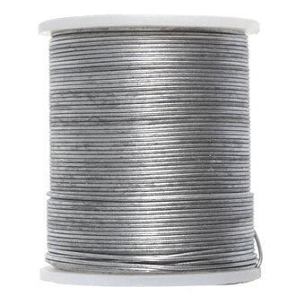 Silver 24 Gauge Beading Wire 21m