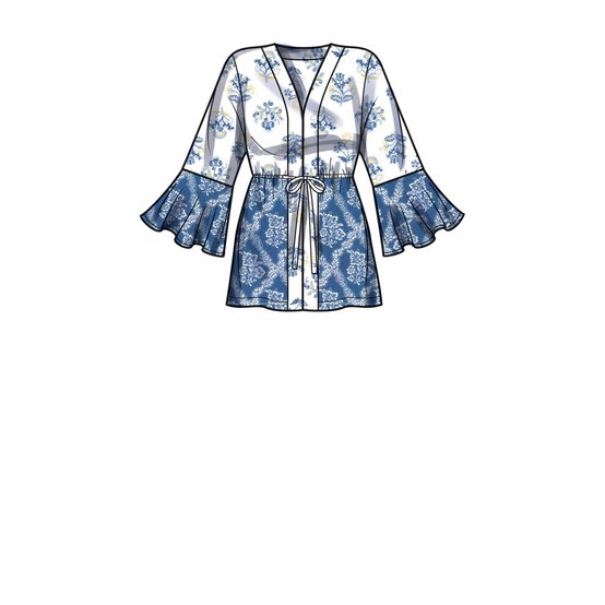 Simplicity Caftans and Wraps Sewing Pattern S9603 (18-24) image number 4