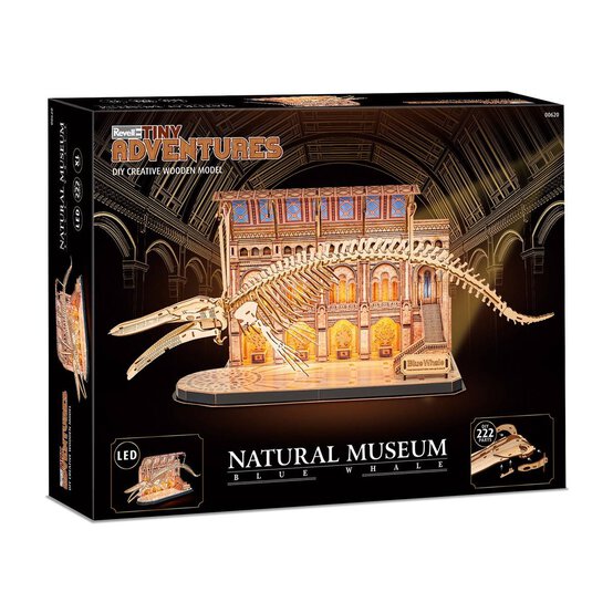 Revell Natural History Museum Blue Whale Model Kit image number 1