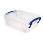 Really Useful Clear Plastic Storage Box 0.75 Litres image number 1
