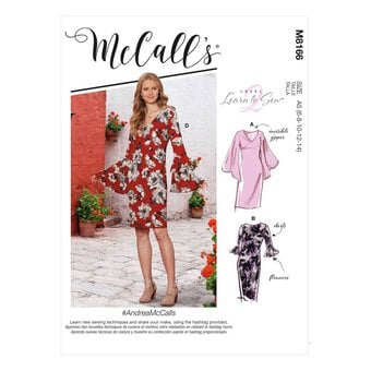 McCall’s Andrea Dress Sewing Pattern M8166 (14-22)