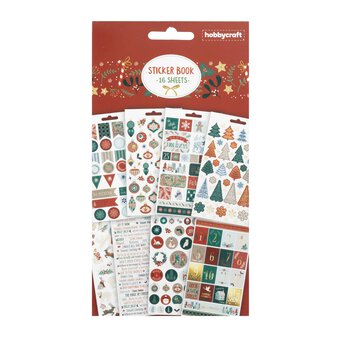 Christmas Wonderland Sticker Book 16 Sheets