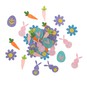 Easter Felt Stickers 48 Pack image number 3