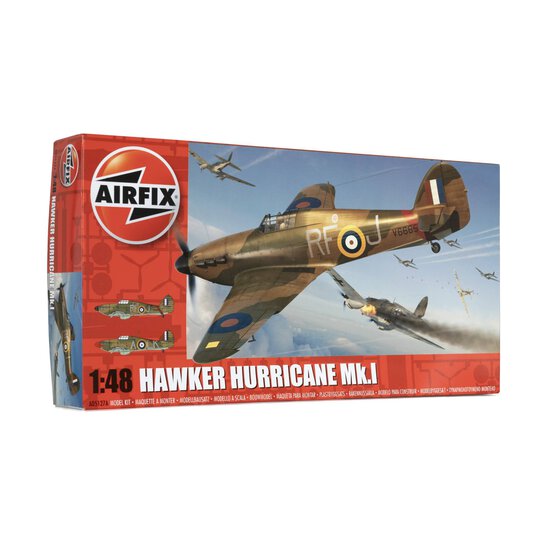 Airfix Hawker Hurricane Mk.I Model Kit 1:48 image number 1