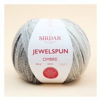 Sirdar Silver Jewelspun Aran Ombre 400g