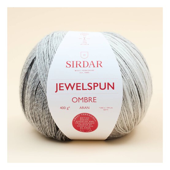 Sirdar Silver Jewelspun Aran Ombre 400g image number 1