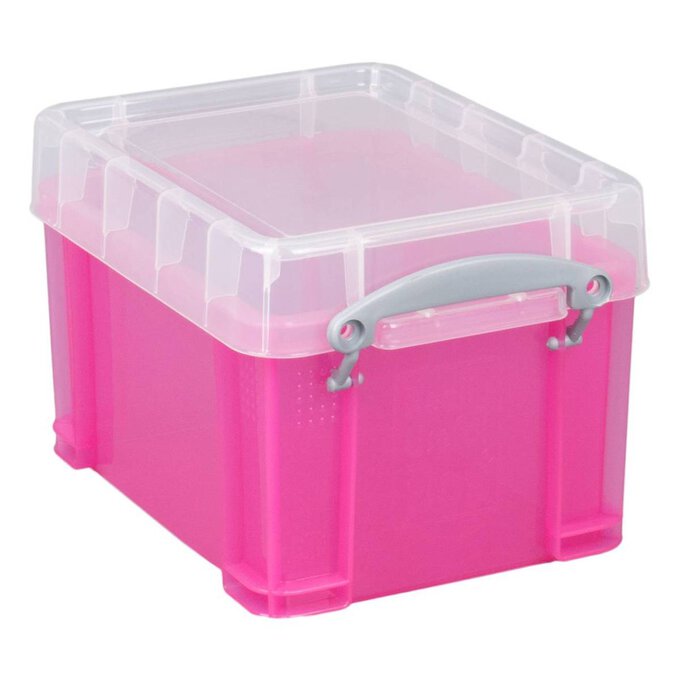 Really Useful Pink Box 3 Litres image number 1