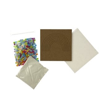 Rainbow Mosaic Coaster Kit