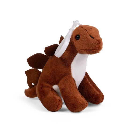 Assorted Living Nature Dinosaur Stuffed Animal Keyring image number 4