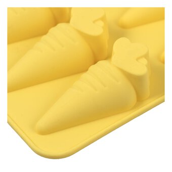 Carrot Silicone Mould 9 Wells