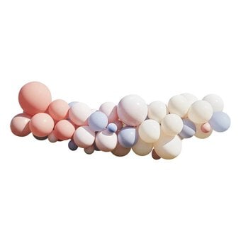 Ginger Ray Blush Nude and Blue Balloon Arch Kit
