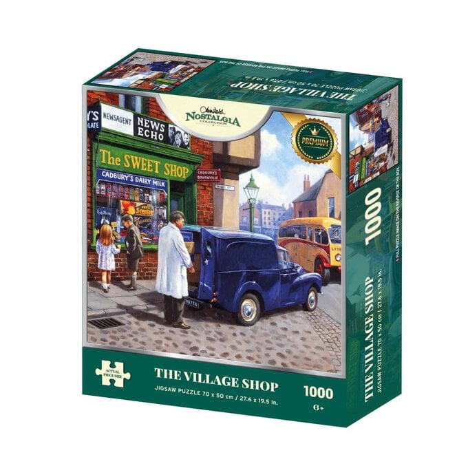 The Village Shop Jigsaw Puzzle 1000 Pieces image number 1