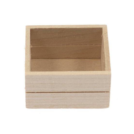Doll&rsquo;s House Wood Crate  image number 3