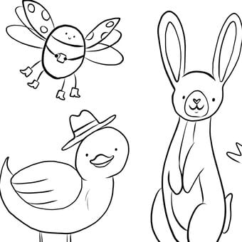 Free Spring Colouring Downloads