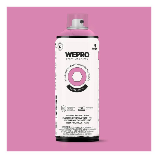 MTN WEPRO Cumbia Pink Matte All-Purpose Paint 400ml image number 1