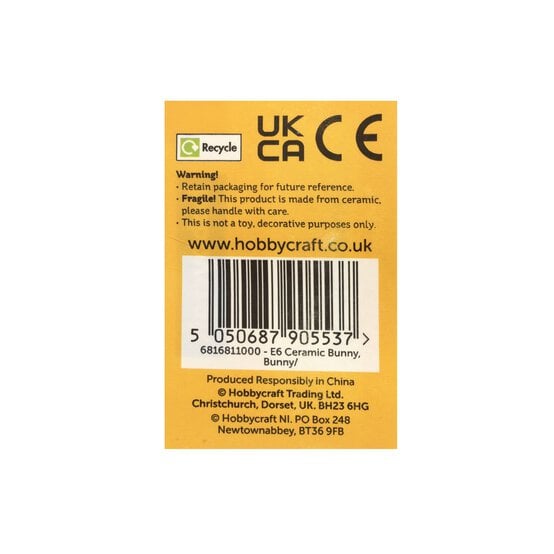 Ceramic Bunny 11.5cm image number 6