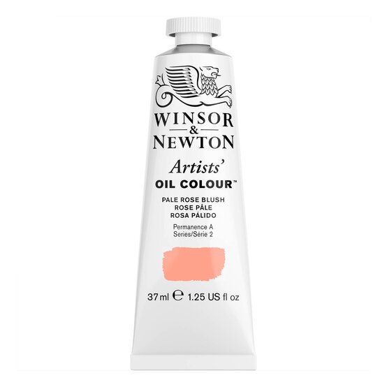 Winsor and Newton Artists Oil Colour Pale Rose Blush 37ml image number 1