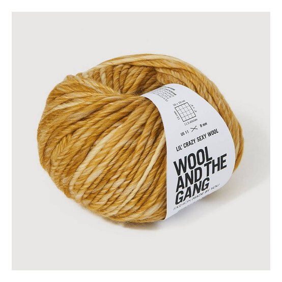 Wool and the Gang Bronzed Olive Lil&rsquo; Crazy Sexy Wool Marl 100g image number 3