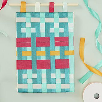 How to Make a Ribbon Weaving