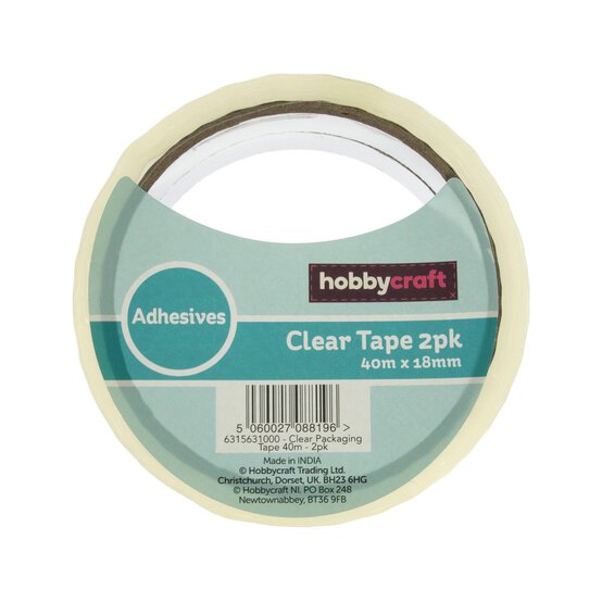 Clear Tape 40m 2 Pack image number 3