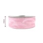 Pale Pink Wire Edge Organza Ribbon 25mm x 3m image number 3