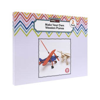Make Your Own Wooden Planes Kit 2 Pack