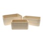 Wooden Deco Storage Set 3 Pieces image number 3
