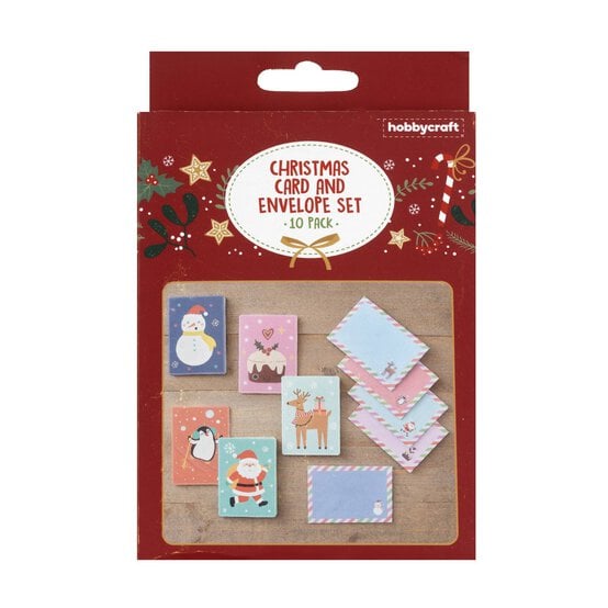 Christmas Card and Envelopes 10 Pack image number 4