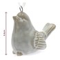 Hanging Beige Ceramic Bird Decoration 6cm image number 3