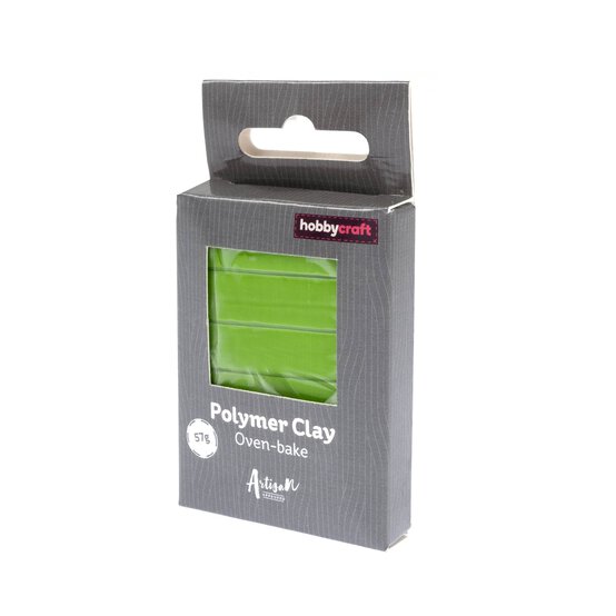 Lime Polymer Clay 57g image number 1