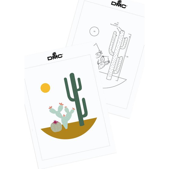 FREE PATTERN DMC Desert Landscape Embroidery 0080 image number 6