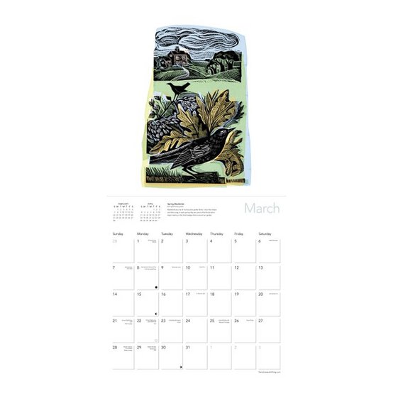 Angela Harding Wall Calendar 2027 image number 2