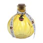 Yellow Pumpkin Glass Vase with Cork Top 13.5cm image number 3