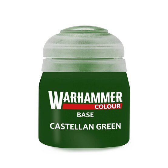 Warhammer Castellan Green Base Paint 12ml image number 1