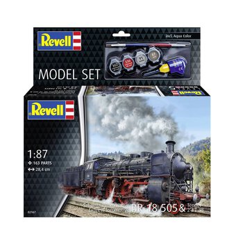 Revell Express Loco BR 18 505 with Tender Model Set 1:87
