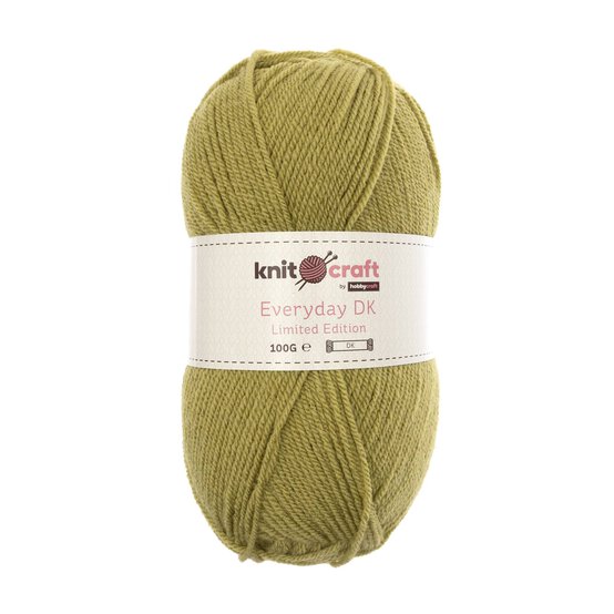 Knitcraft Lime Everyday DK Limited Edition Yarn 100g image number 1