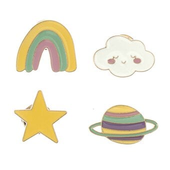 Rainbow Pins 4 Pack