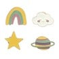 Rainbow Pins 4 Pack image number 1