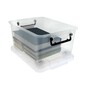 Clear Rolling Storage Box 15 Litres image number 2