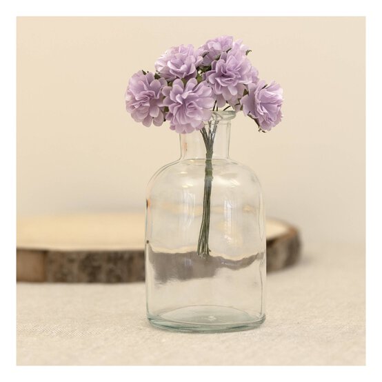 Transparent Glass Bottle 10.5cm  image number 2