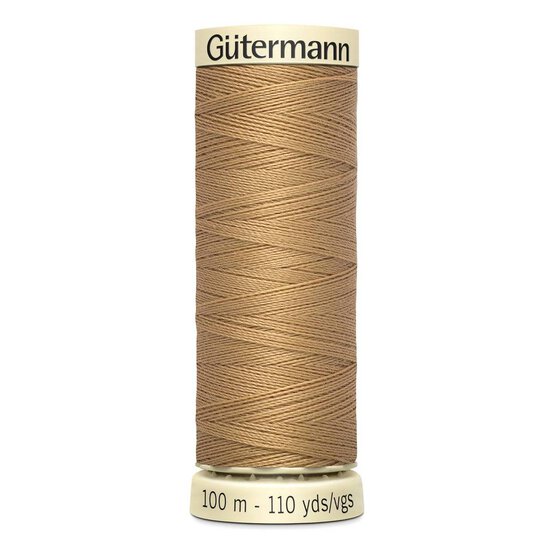 Gutermann Brown Sew All Thread 100m (591) image number 1