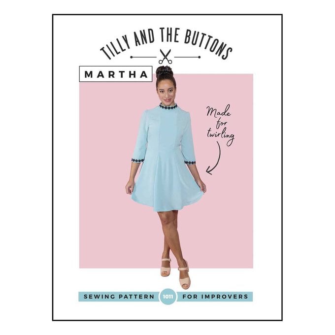 Tilly and the Buttons Martha Dress Pattern 1011 image number 1