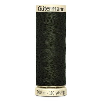 Gutermann Moss Green Sew All Thread 100m (304)