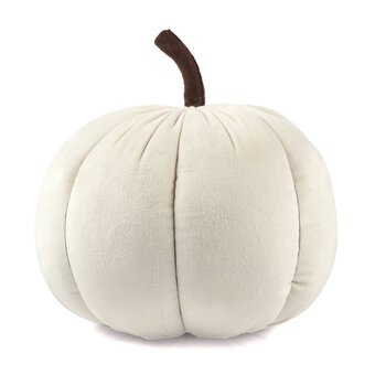 Cream Plush Pumpkin 22cm