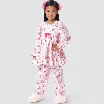 Simplicity Kids’ Sleepwear Sewing Pattern S9204 (3-8) image number 3