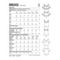 McCall's Women's Tops  Sewing Pattern M8202 (ZZ L-XXL) image number 2