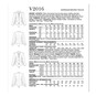 Vogue Women's Jackets Sewing Pattern V2016 (U5 16-24) image number 2